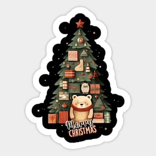 Cub Is Ready For Presents! Sticker